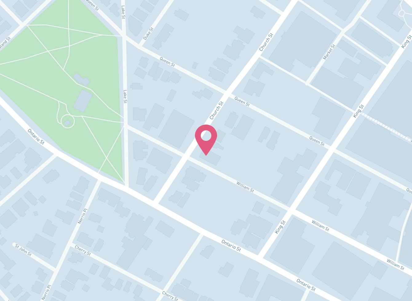 Map of Niagara Community Foundation