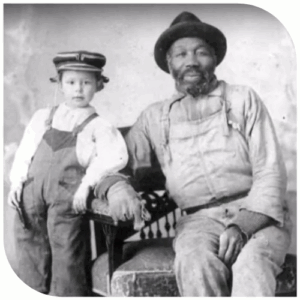 Portrait of Margaret L. Cadham with Oliver Purnell, courtesy of Niagara Falls Public Library